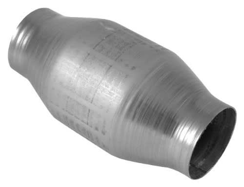Vibrant 7100 Round Metal Core Catalytic Converter, 2.25" inlet/outlet