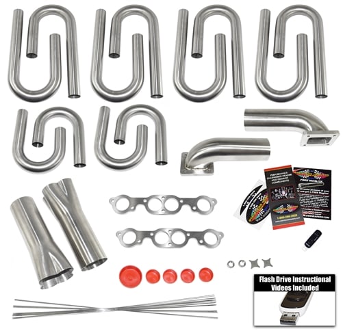 Chevy SB2 Custom Turbo Header Build Kit