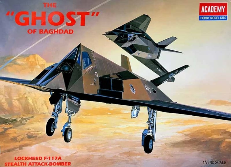 Academy #2107 1/72 F-117A Ghost of Baghdad Academy #2107 1/72 F-117A Ghost of Baghdad