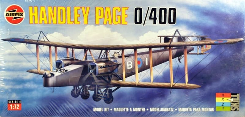 Airfix #06007 1/72 Handley Page H.P. O/400 WWI Bomber