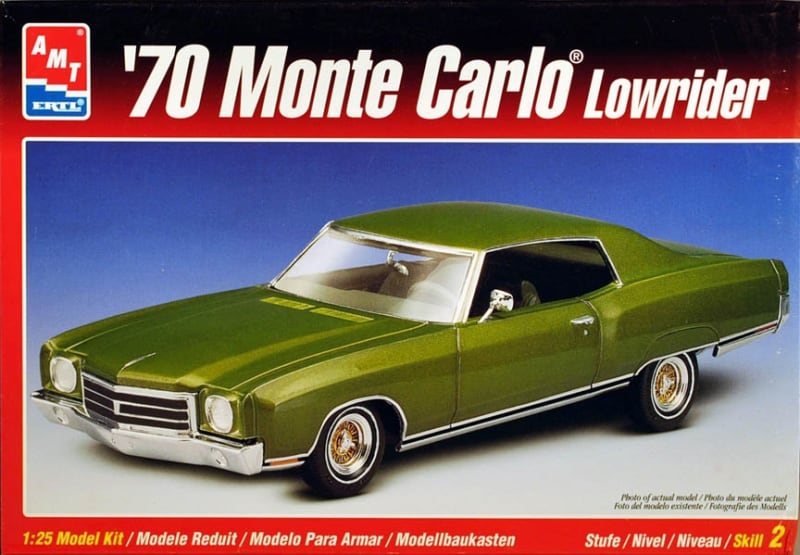 AMT #8271 1/25 '70 Monte Carlo Lowrider