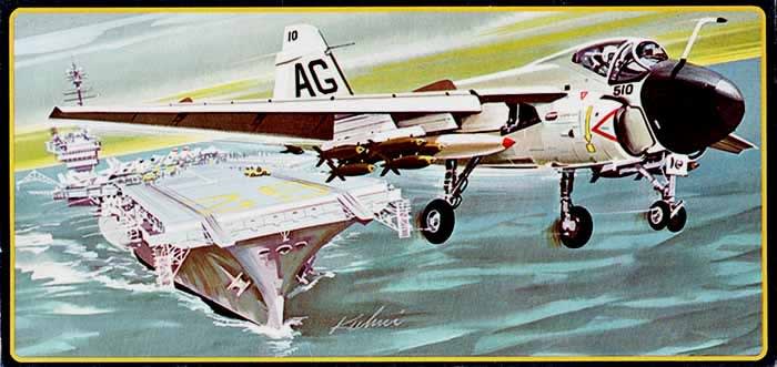 AMT #A647 1/72 Grumman A-6A Intruder
