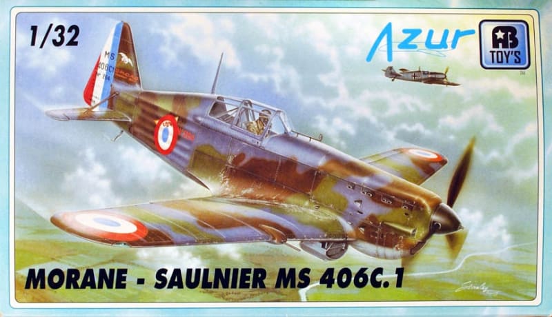 Azur #AB3201 1/32 Morane Saulnier MS. 406.C 1