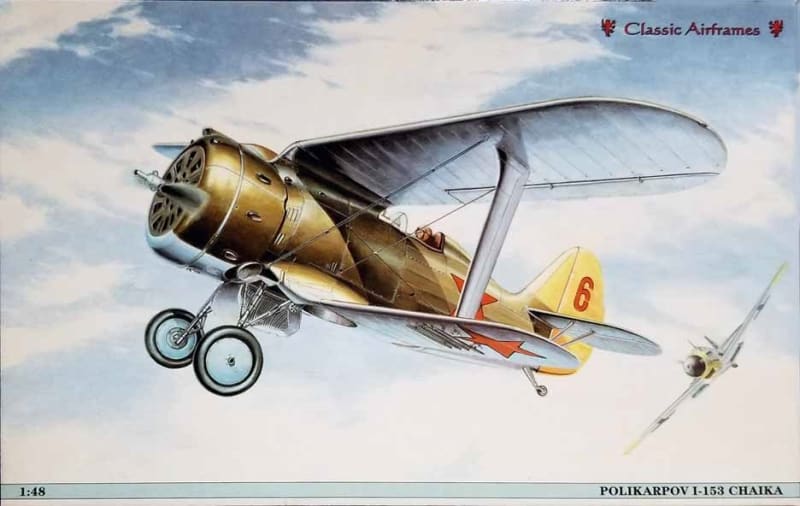 Classic Airframes #406 1/48 Polikarpov I-153 Chaika