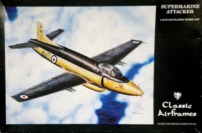 Classic Airframes #4102 1/48 Supermarine Attacker