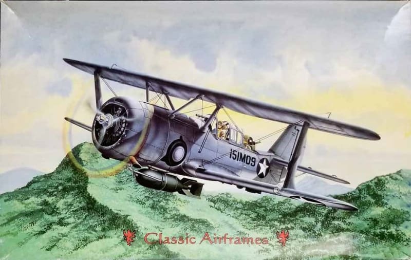 Classic Airframes #411 1/48 Curtiss SBC-4 Helldiver
