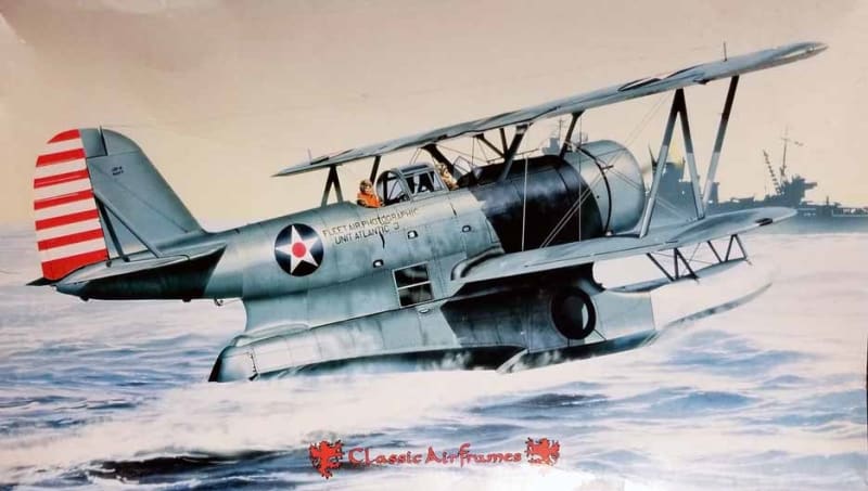 Classic Airframes #445 1/48 Grumman J2F-5, 6 (0A-12) Duck