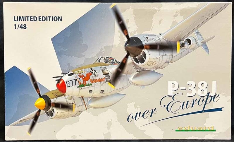 Eduard_1170_P-38J_Over_Europe
