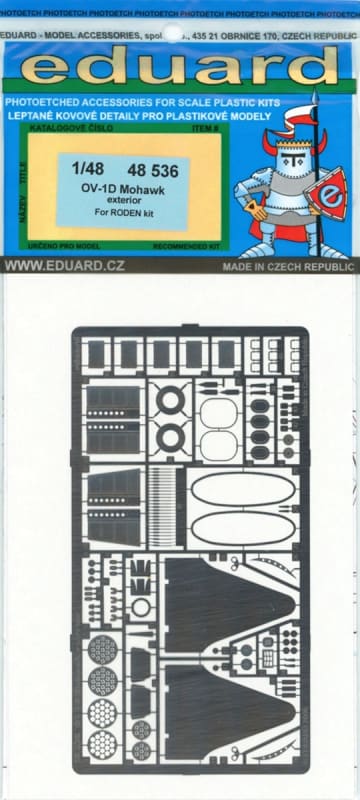Eduard #48536 1/48 OV-1D Mohawk Exterior