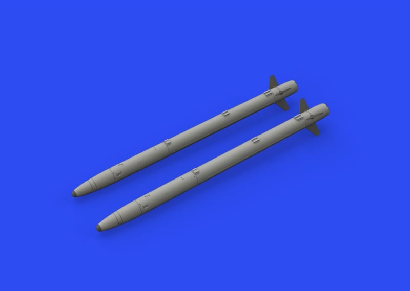 Brassin 1/32 scale AIM-132 ASRAAM missiles - 632165 Brassin 1/32 scale AIM-132 ASRAAM missiles - 632165