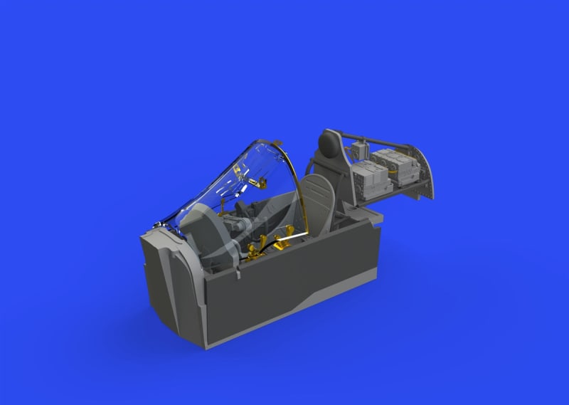 Brassin 1/48 Scale P-38H cockpit for Tamiya - 648595 Brassin 1/48 Scale P-38H cockpit for Tamiya - 648595