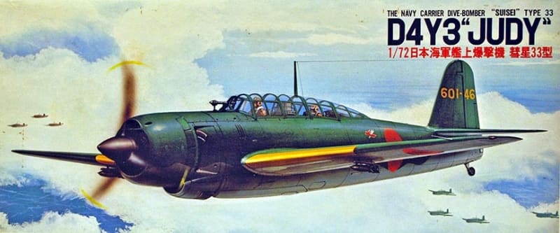 Fujimi #7AC6 1/72 Suisei Type 33 D4Y3 Judy