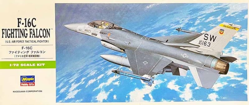 Hasegawa #B2 1/72 F-16C Fighting Falcon