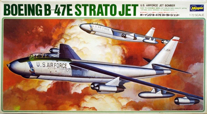 Hasegawa #K7 1:72 Boeing B-47E Stratojet