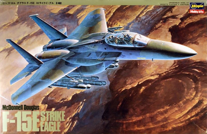 Hasegawa #P8 1/48 McDonnell Douglas F-15E Strike Eagle