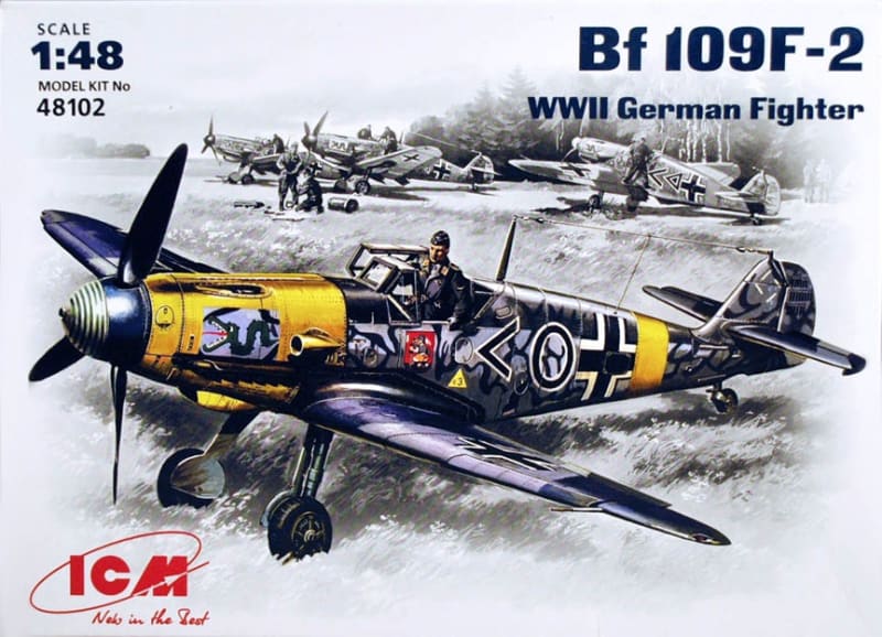 ICM_48102_Bf 109F-2