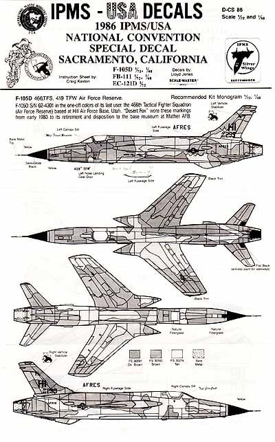 IPMS USA 1986 National Convention Sacramento, CA