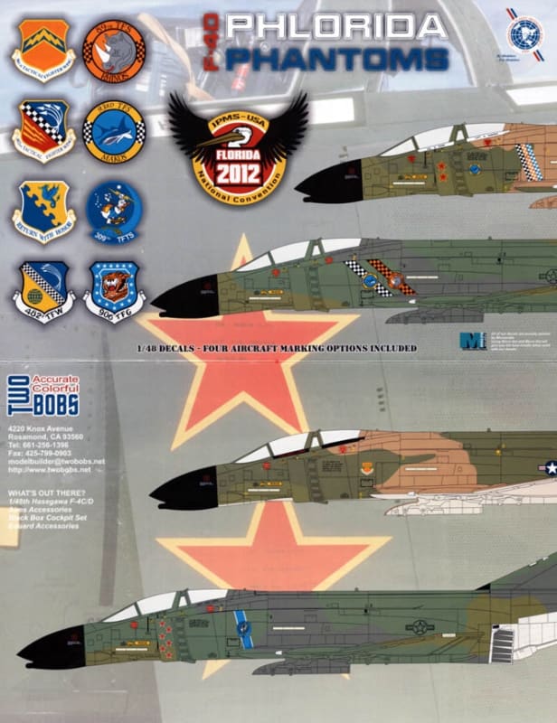 IPMS USA 2012 NATS Convention Orlando, FL F-4C/D Phantoms