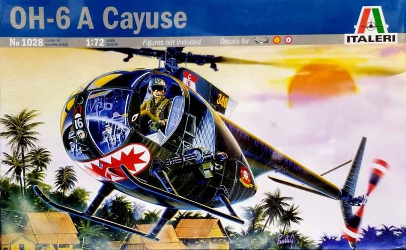 Italeri #1028 1/72 OH-6 A Cayuse