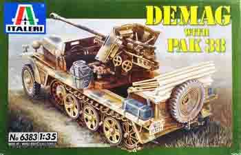 Italeri #6383 1/35 Demag With Pak 38