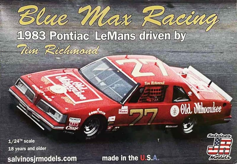 JR_Models_BMLM1983P_1/24 _Tim_Richmond_1983_PONTIAC_LE_MANS