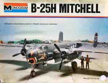 Monogram #5500 1/48 North American B-25H Mitchell Leroy's Joy