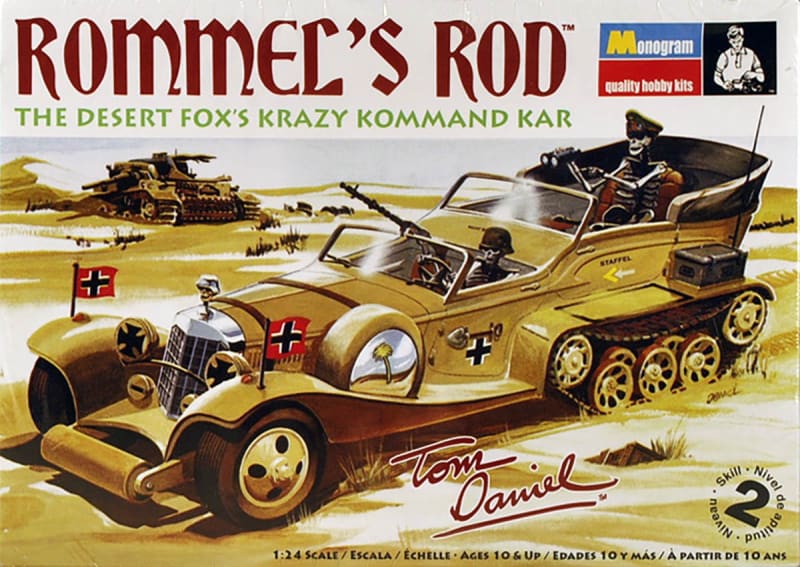 Monogram #85-4260 1/24 Rommel's Rod by Tom Daniel