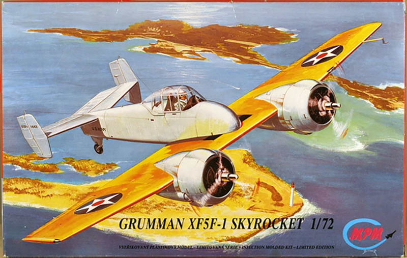 MPM #72022 1/72 XF5F-1 Skyrocket
