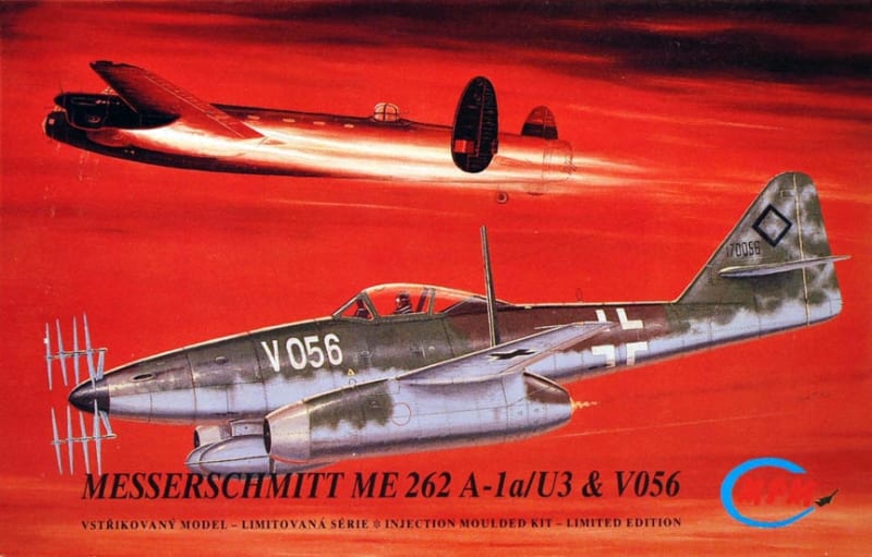 MPM #72113 1/72 Messerschmitt Me 262A-1a / U3 & V056
