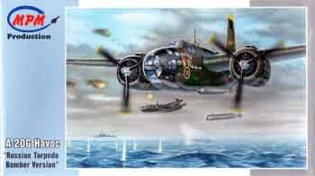 MPM #72556 1/72 Douglas A-20G Havoc "Russian Torpedo Bomber Version"