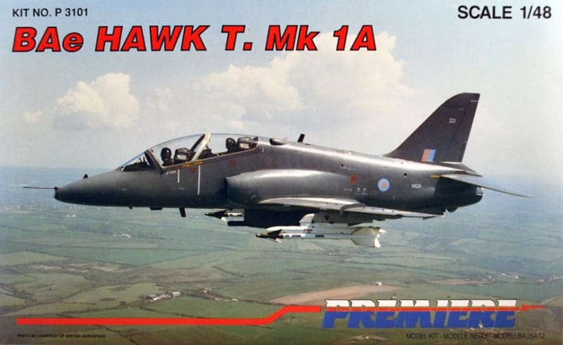 PREMIERE #P3101 1/48 BAe Hawk T. MK. 1A