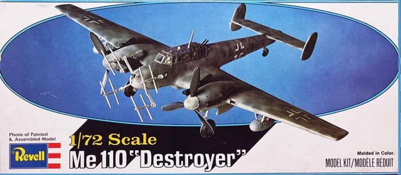 Revell  #H-95 1/72 Me 110 Destroyer