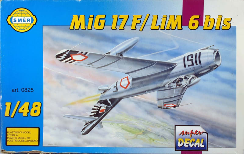 Smer 0825 1/48 MiG17F / LiM6 bis