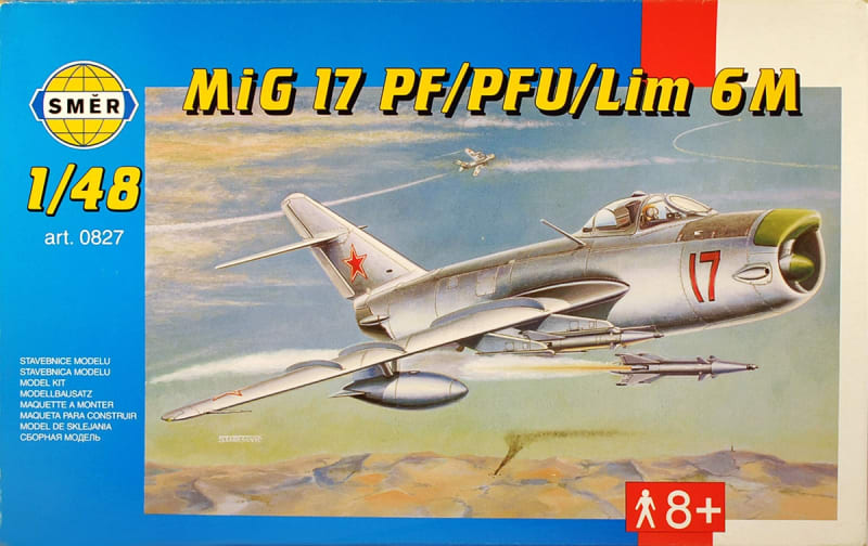 Smer 0827 1/48 MiG17PF / PFU / LiM6M Fresco