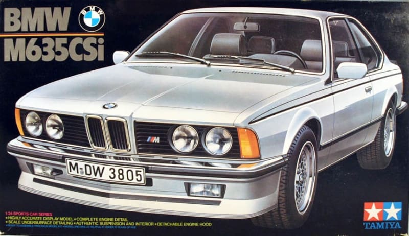 TAMIYA #2458 1:24 BMW M635CSi