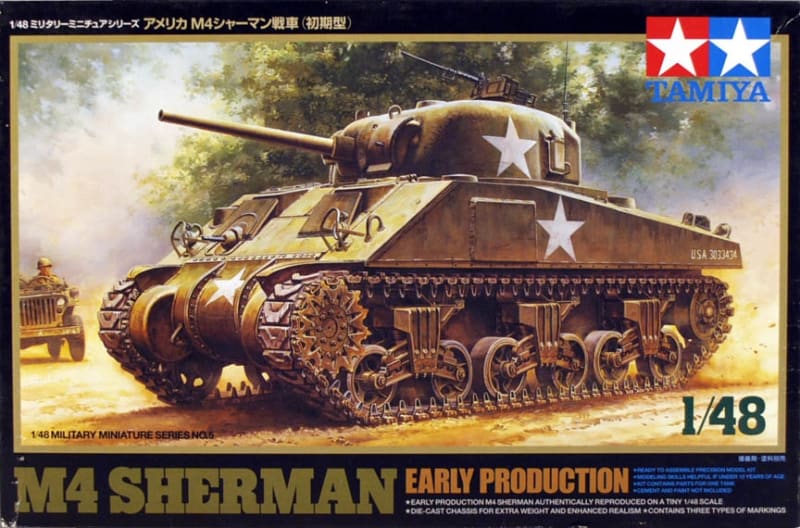 Tamiya_32505_M4_Sherman_Early