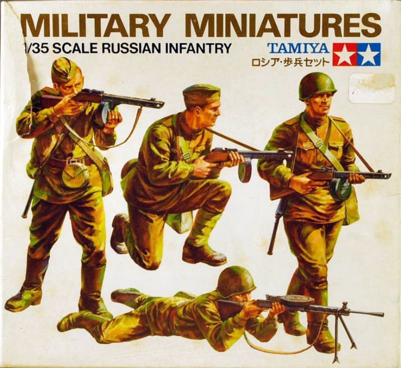 Tamiya #MM122 1/35 Russian Army Infantry