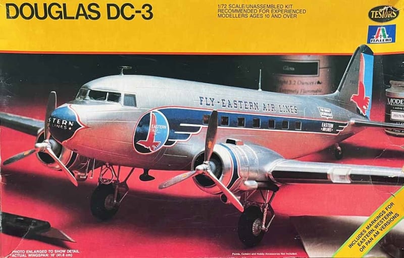 Testors_DC-3_Airliner