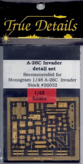 True Details #26032 1/48 A-26C Invader Detail