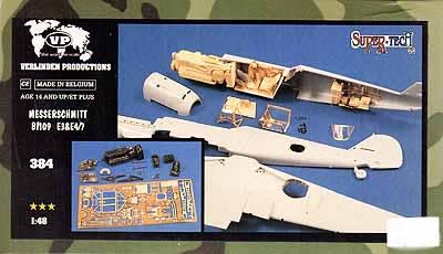 Verlinden Productions #384 1/48 Messerschmitt Bf109 E3&E4/7