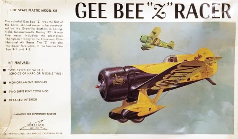 WBros32426 Gee Bee Z Racer