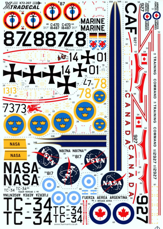 Xtra_Decal_72207_C-47_International