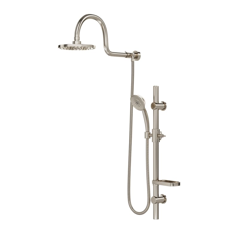 PULSE ShowerSpas 1019-BN Aqua Rain Shower System - Brushed Nickel