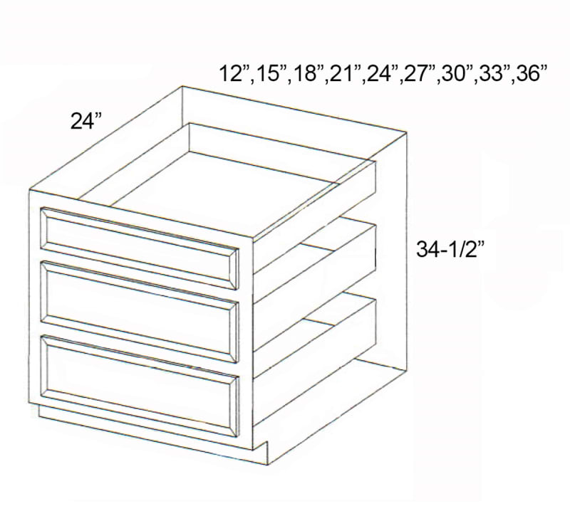 Parkview Cabinets SFC BTD30