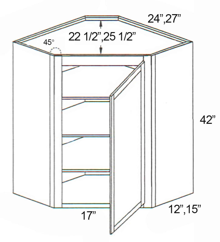 Parkview Cabinets PRCDC2442