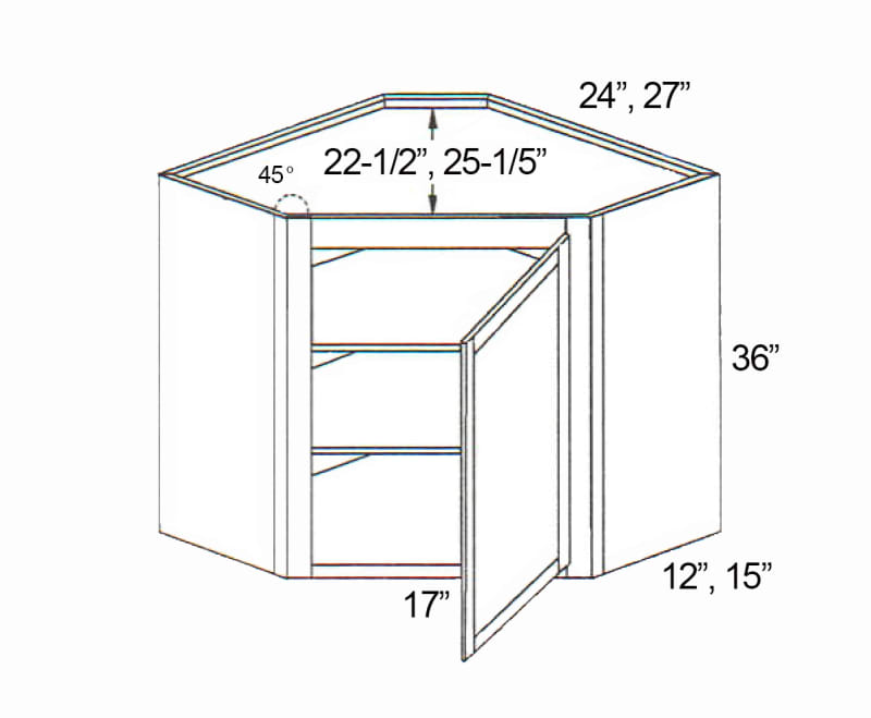 Parkview Cabinets PFDDC2736