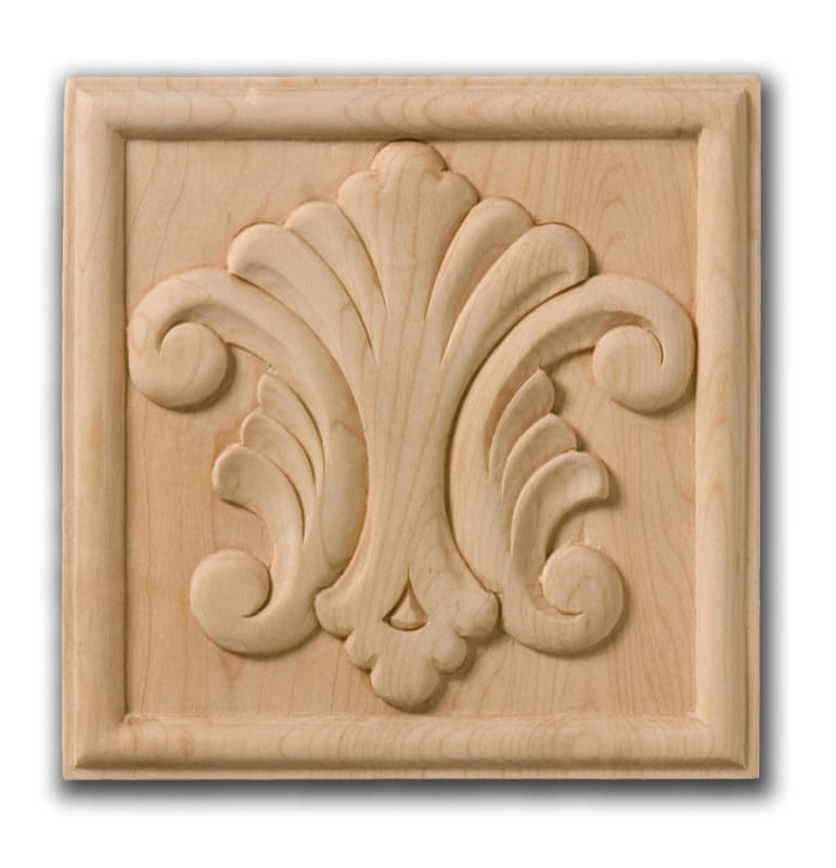Traditional Square Rosette, Med Traditional Square Rosette, Med