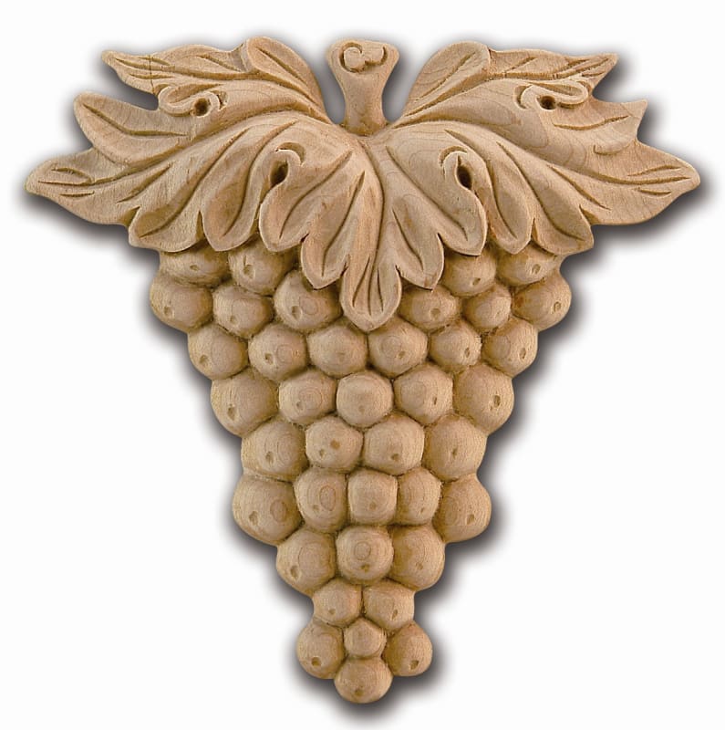 Grape Rosette - From Hardware and Molding
