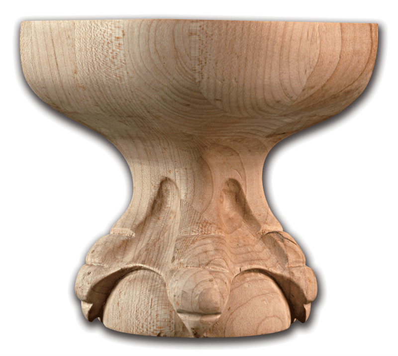 Ball and Claw Foot - From Hardware and Molding