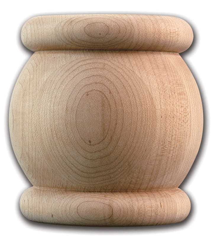 Chunky Bunn Foot - Red Oak